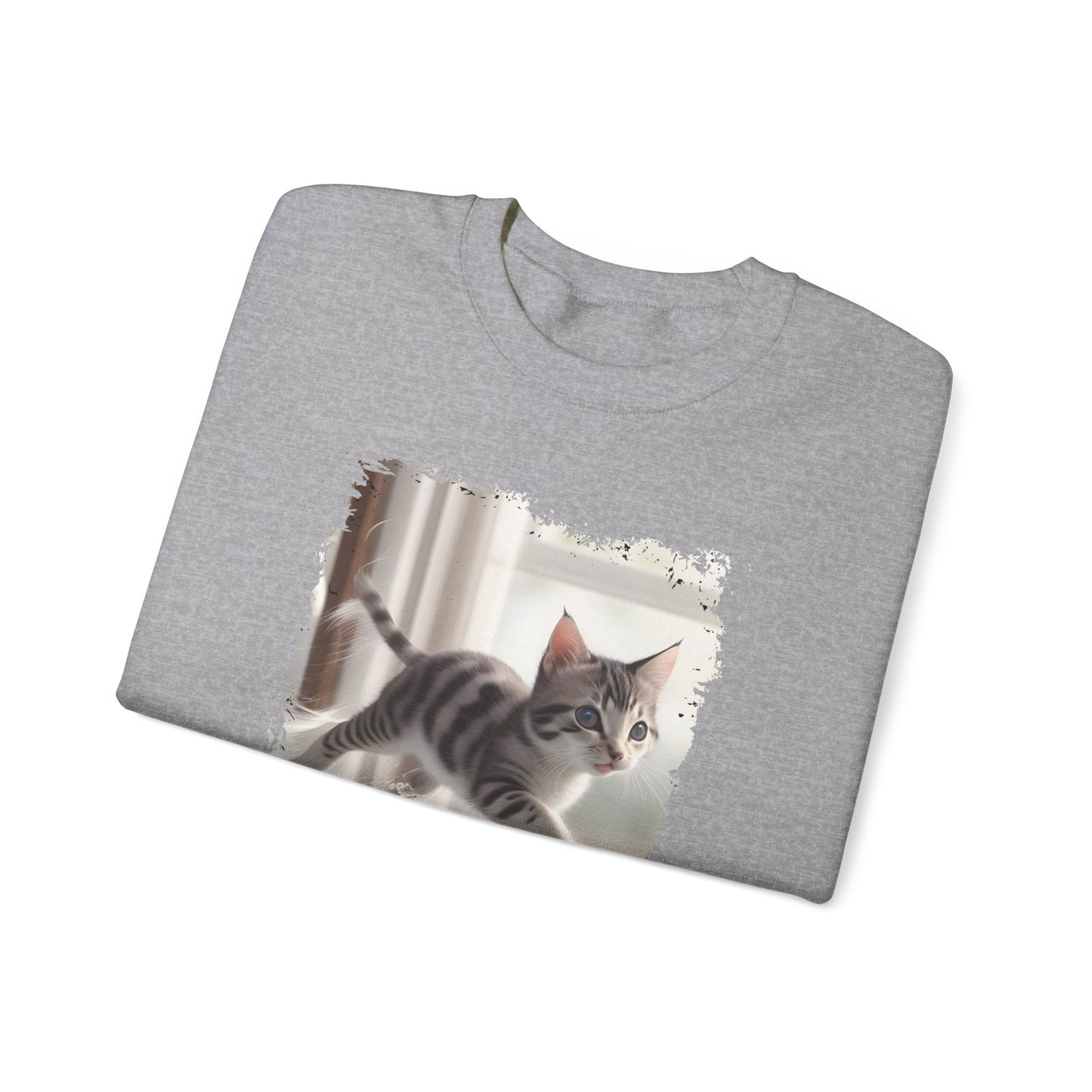 Unisex Heavy Blend™ Crewneck Sweatshirt - Stop Kitten Around