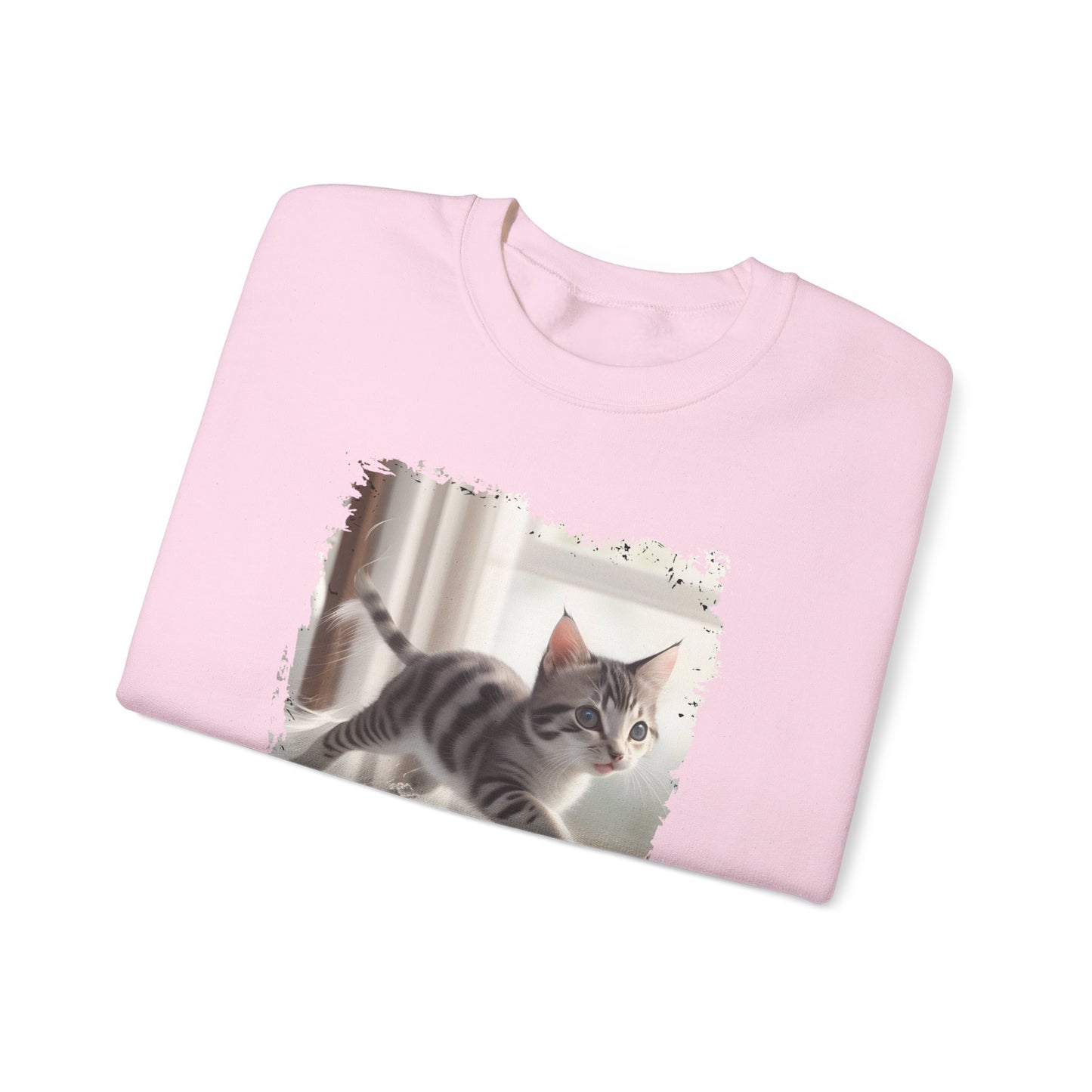 Unisex Heavy Blend™ Crewneck Sweatshirt - Stop Kitten Around