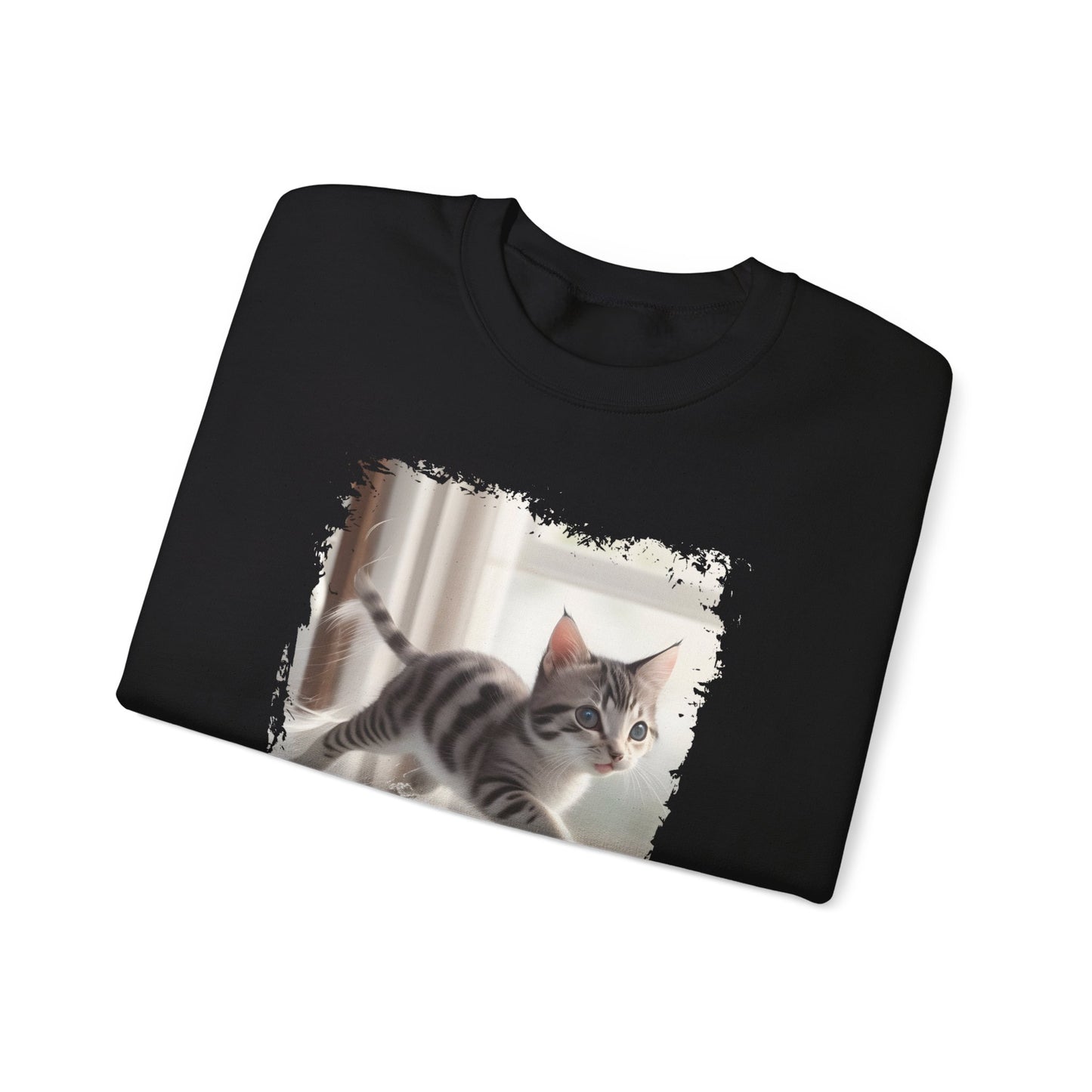 Unisex Heavy Blend™ Crewneck Sweatshirt - Stop Kitten Around