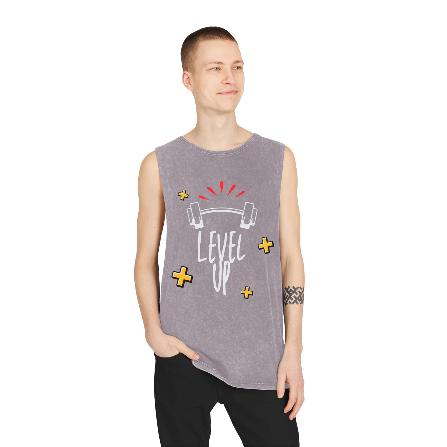 Unisex Stonewash Tank Top