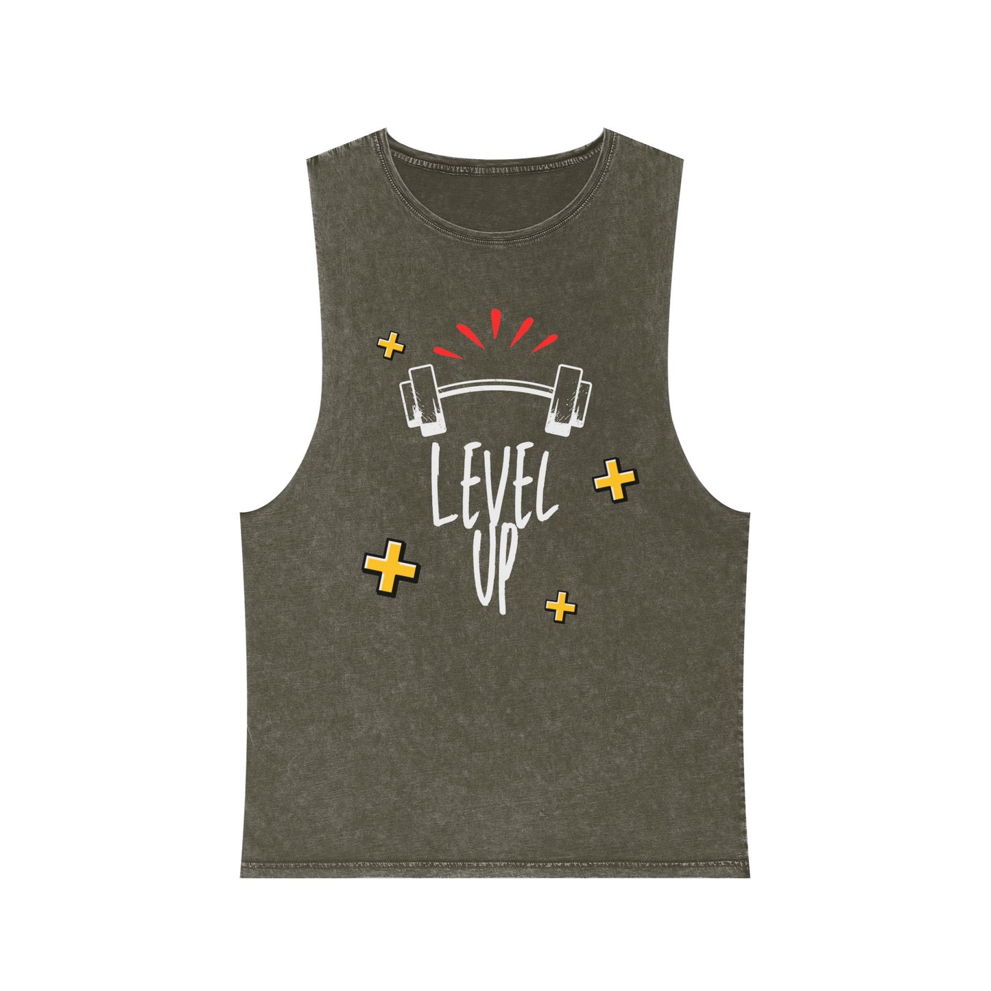 Unisex Stonewash Tank Top