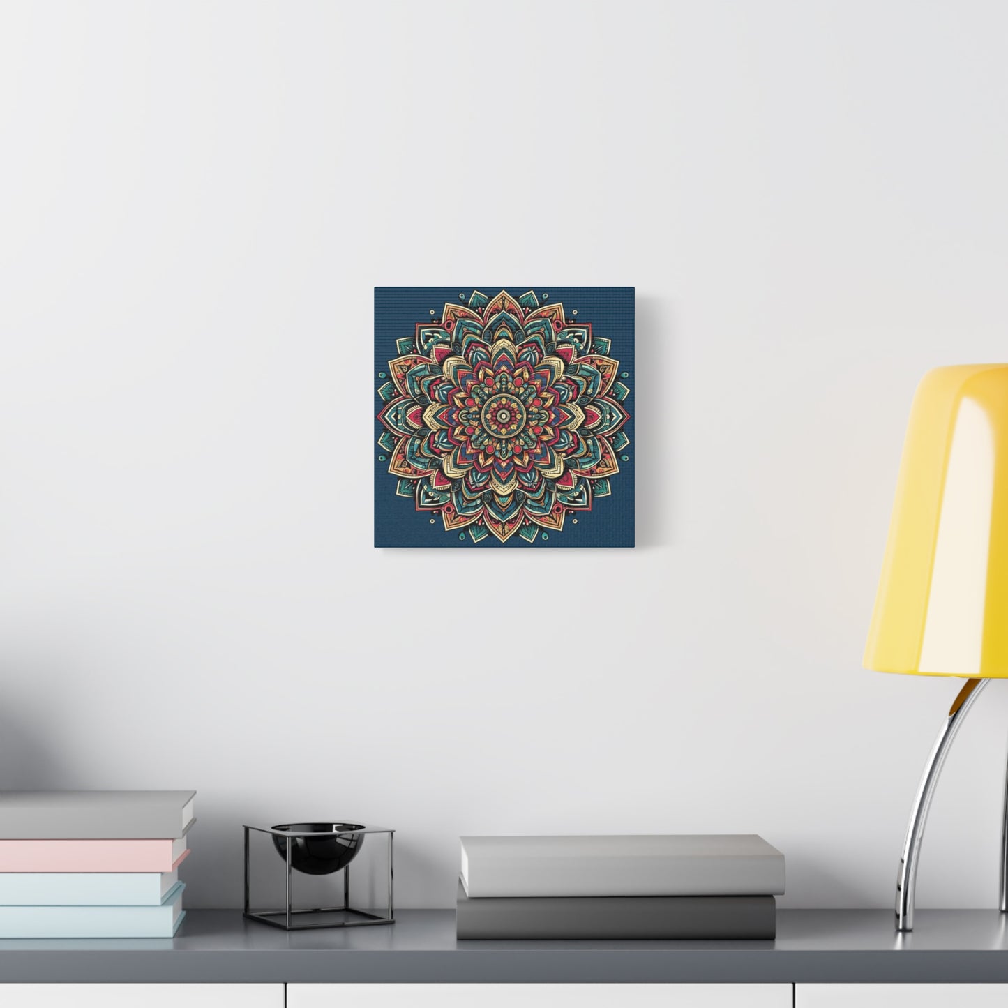 Matte Canvas, Stretched, 1.25" - Mandala and intricate geometric designs - Wall Art