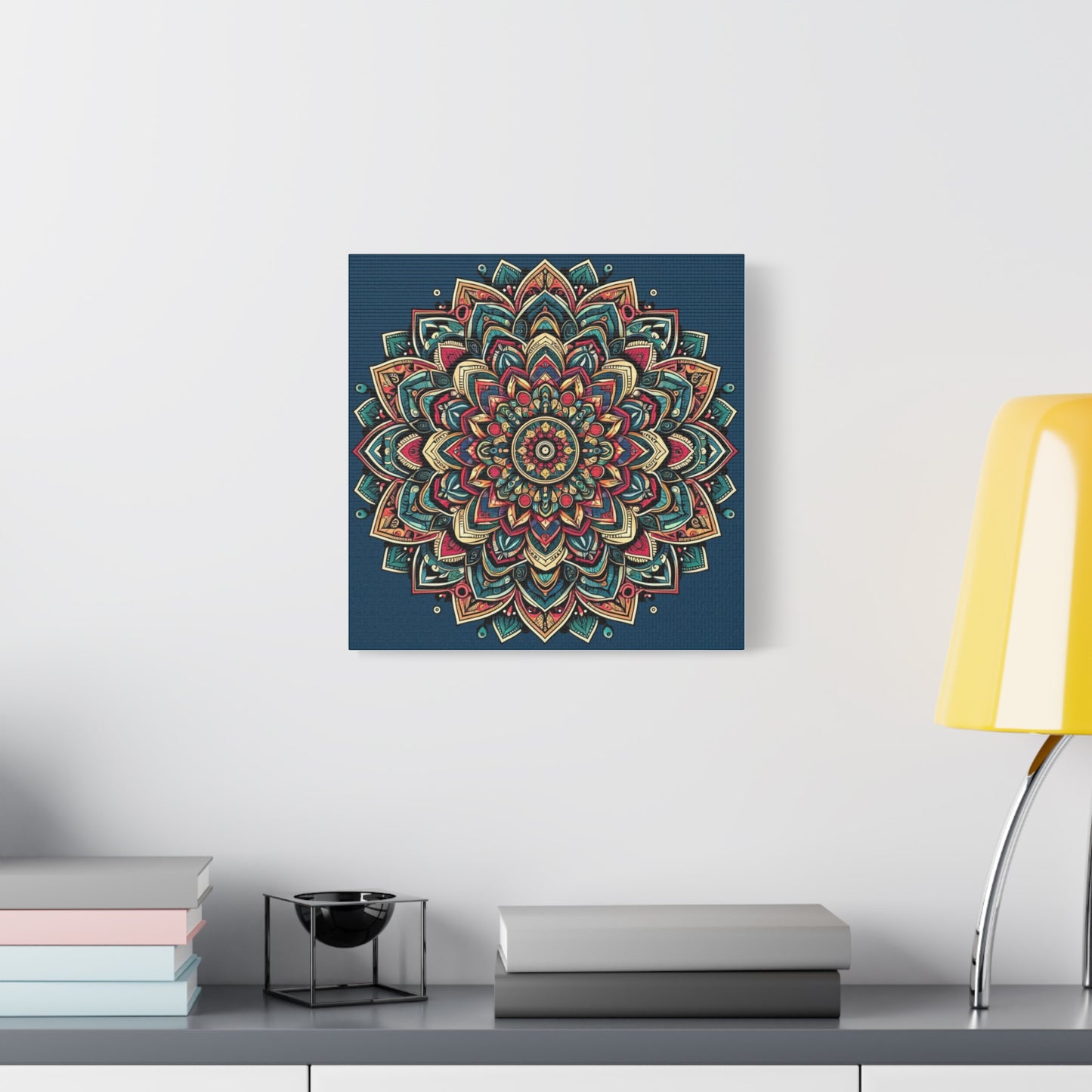 Matte Canvas, Stretched, 1.25" - Mandala and intricate geometric designs - Wall Art