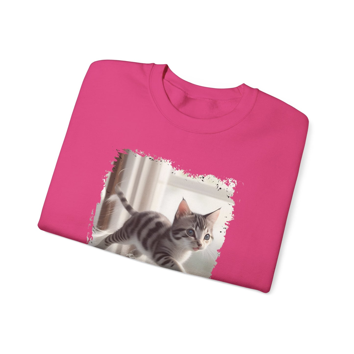 Unisex Heavy Blend™ Crewneck Sweatshirt - Stop Kitten Around