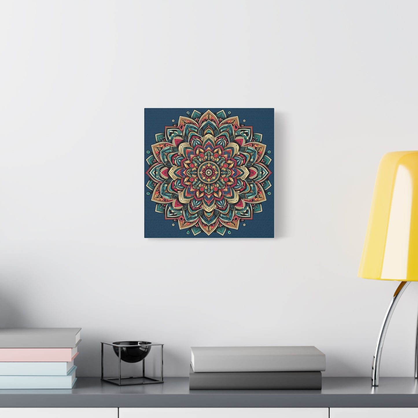 Matte Canvas, Stretched, 1.25" - Mandala and intricate geometric designs - Wall Art