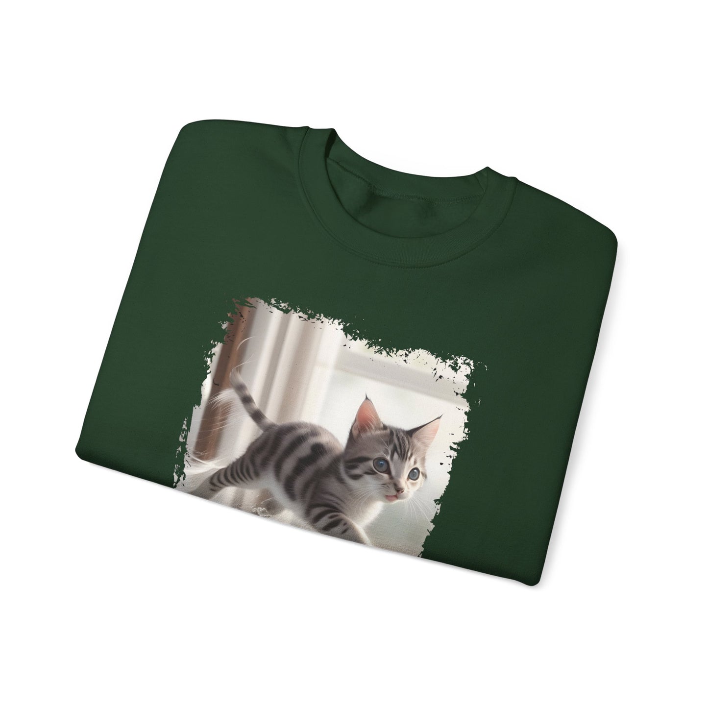 Unisex Heavy Blend™ Crewneck Sweatshirt - Stop Kitten Around